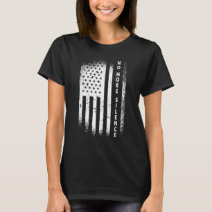 Orange Flag No More Silence Anti Gun Violence Awar T-Shirt