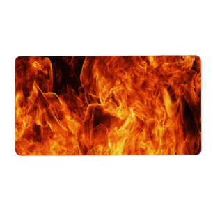 Orange flame