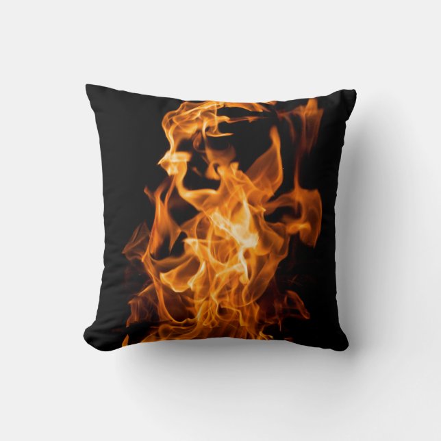 Orange flame cushion (Front)