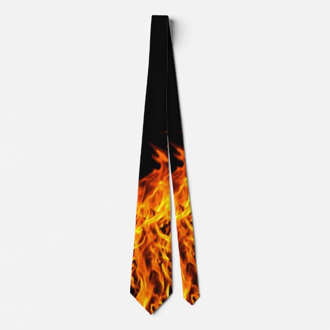 Orange flame tie (Front)