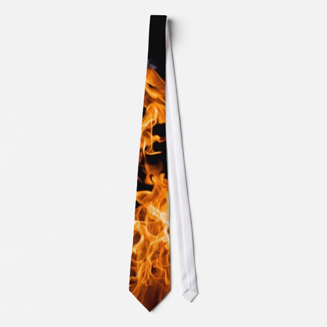 Orange flame tie (Front)