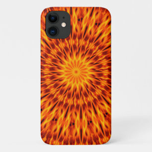 Orange Flames Kaleidoscope Case-Mate iPhone Case