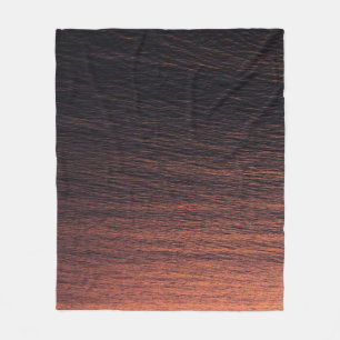 Orange Fleece Blanket