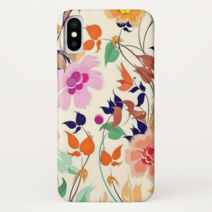 Orange Floral Face Mask Case-Mate iPhone Case