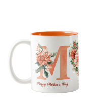 Orange Floral Mum
