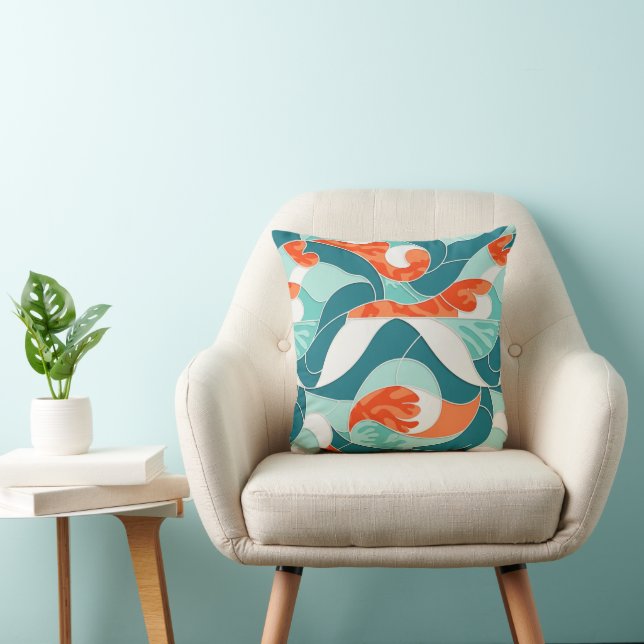 orange flow cushion (Chair)