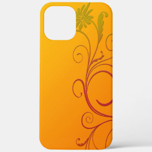 Orange Flower iPhone 12 Pro Max Case