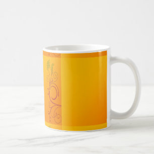 Orange Flower Coffee Mug