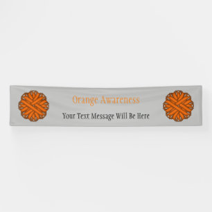 Orange Flower Ribbon by Kenneth Yoncich Banner