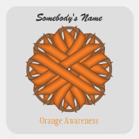Orange Flower Ribbon by Kenneth Yoncich