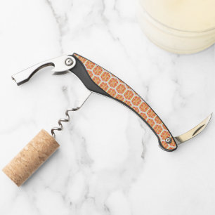 Orange Flowers, Pattern Of Flowers, Floral Pattern Corkscrew
