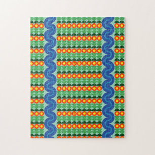 Orange Flowers - Puzzle