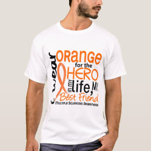 Orange For Hero 2 Best Friend MS T-Shirt