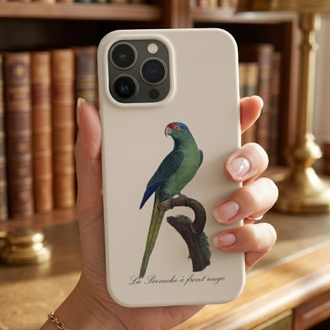 Orange-Fronted Parakeet, Eupsittula Canicularis Case-Mate iPhone Case (Orange-Fronted Parakeet, Eupsittula Canicularis. iPhone Case)
