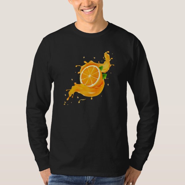 Orange Fruit 1 T-Shirt (Front)