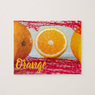 Orange fruit for vegan and vegeatrian jigsaw puzzle