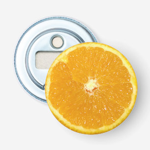 Orange Fruit Fresh Slice Bottle Opener