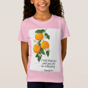 Orange Fruit Genesis 12:2 T-Shirt