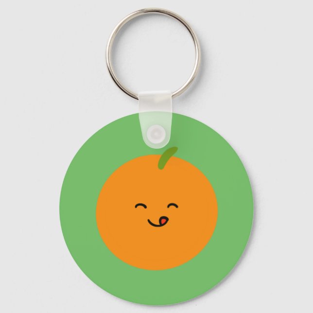 Orange Fruit Keychain (Front)