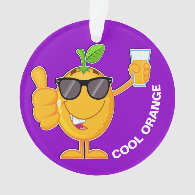 Orange Fruit Ornament (Front)