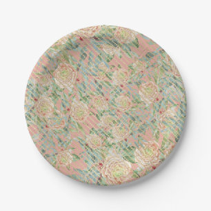 Orange Fruit Paper Plate
