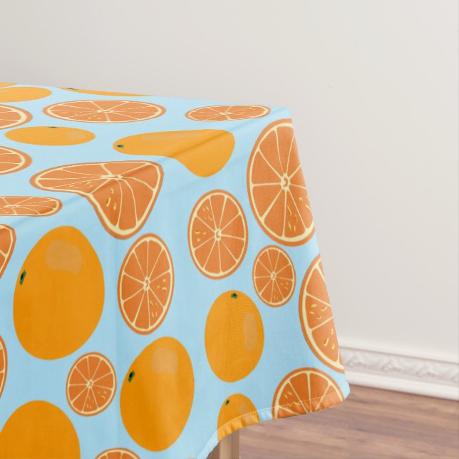 Orange Fruit Pattern  Tablecloth (In Situ)