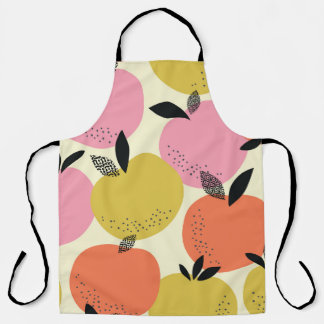 Orange Fruit, Seamless Summer Pattern. Apron