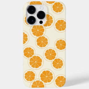 Orange fruity pattern Case-Mate iPhone 14 pro max case