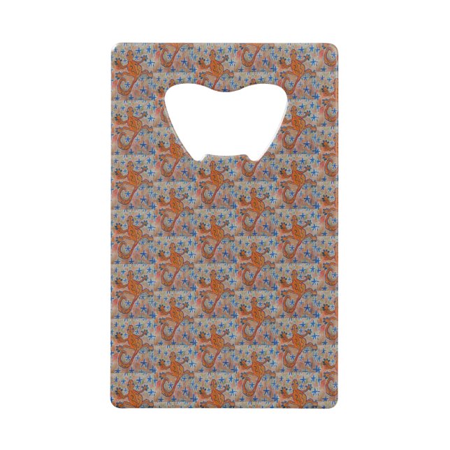 Orange Gecko Bottle Opener (Front)