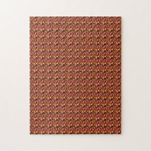 Orange Gemstone Diamond Art, Orange Jigsaw Puzzle
