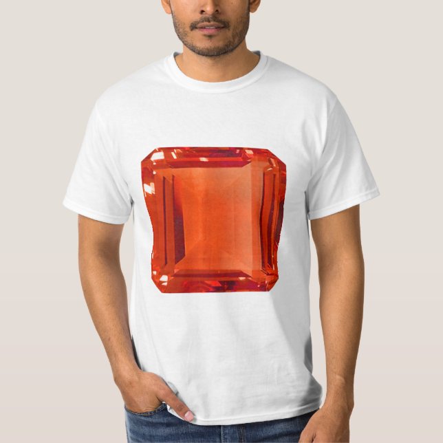 Orange Gemstone T-Shirt (Front)