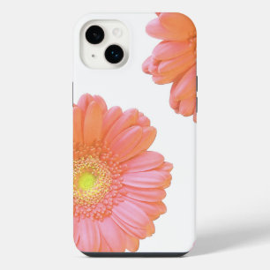 Orange gerbera daisy iPhone 14 plus case
