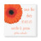 Orange Gerbera  Save the Date
