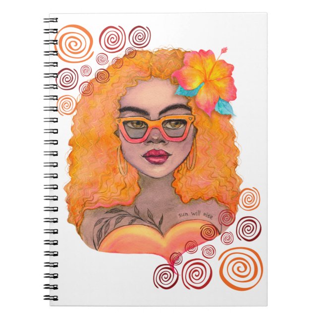 Orange Girl Notebook (Front)