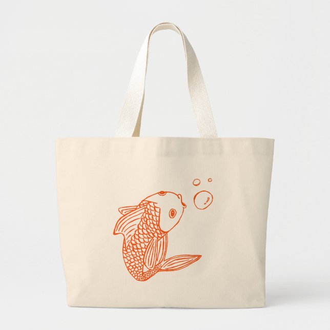 Orange Goldfish Bag (Front)