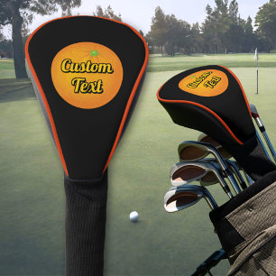 Orange Golf Head Cover