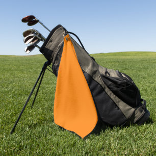 Orange Golf Towel