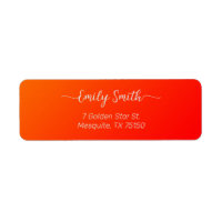 Orange gradient -add name