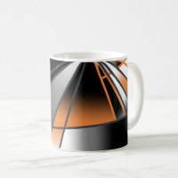 Orange Gradient Colour Fill Mechanical Design