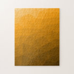 Orange gradient geometric mesh pattern jigsaw puzzle<br><div class="desc">Orange gradient geometric mesh pattern. Triangle geometric mesh with light dark orange ombre gradient.</div>