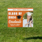 Orange Graduate Photo Arch 2025 Graduation Yard