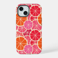 Orange & Grapefruit Citrus Fruit Pattern