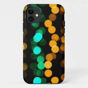 Orange Green and Yellow Blurry Lights Case-Mate iPhone Case