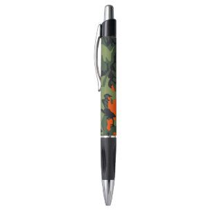Orange Green Camouflage