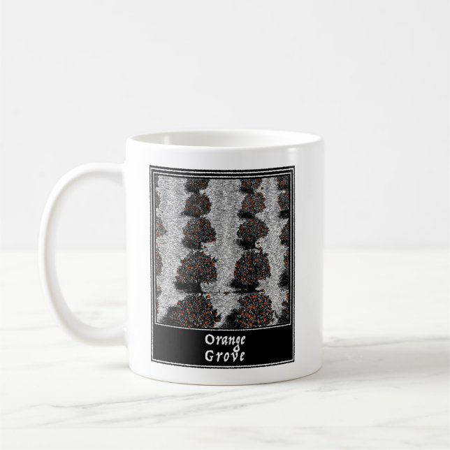 Orange Grove Coffee Mug (Left)