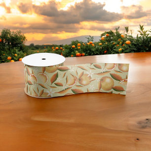 Orange Grove mint Satin Ribbon