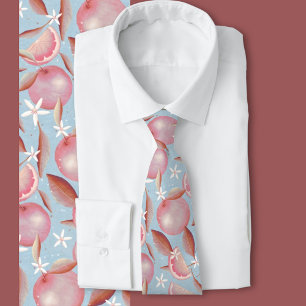 Orange Grove sky Tie