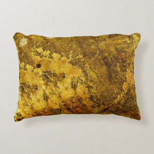 Orange grunge textureabstract,ancient,antique,art, decorative cushion