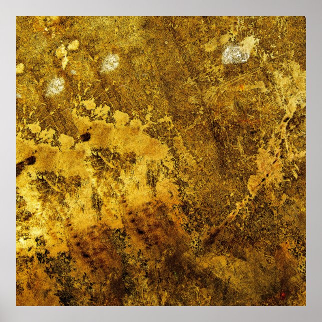 Orange grunge textureabstract,ancient,antique,art, poster (Front)