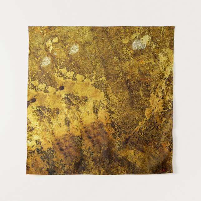 Orange grunge textureabstract,ancient,antique,art, tapestry (Front)